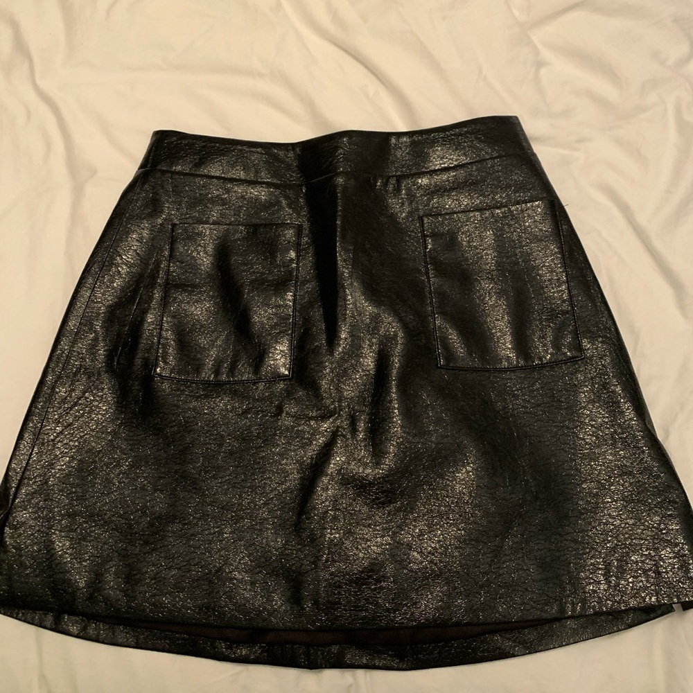 Capulet Leather Skirt